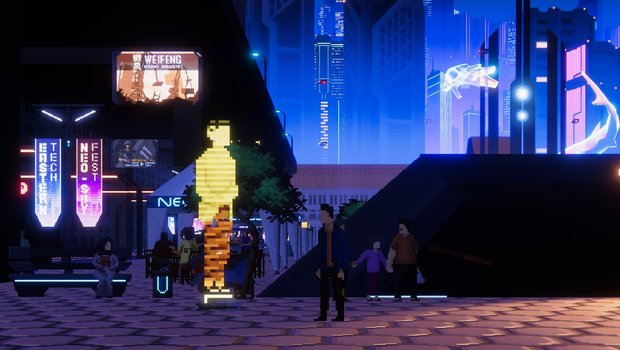 Rendezvous review – Action meets adventure in this uneven side-scrolling pixel art vision of cyberpunk Indonesia