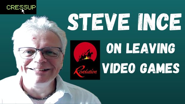Steve Ince video interview – Broken Sword, Writing for Games, and Retirement from the Industry