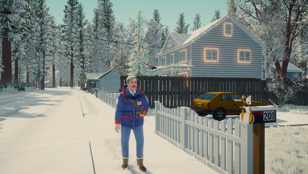 Lake: Season’s Greetings DLC review – Wintry holiday prequel delivers another charmingly simple, relaxed experience