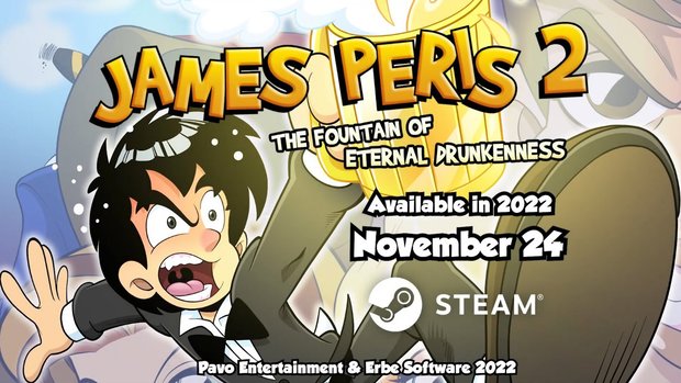 James Peris returns in The Fountain of Eternal Drunkenness on Steam